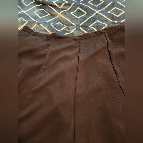 George Sheer Layered A-Line Skirt Knee-Length - Picture 3 of 5